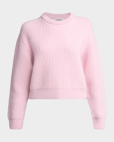Jil Sander English Rib Wool Crewneck Sweater