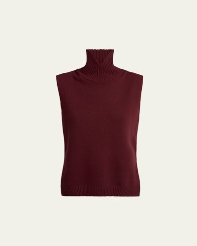 Jil Sander High-Neck Split Hem Gilet