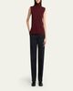 Jil Sander High-Neck Split Hem Gilet - 2