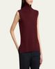 Jil Sander High-Neck Split Hem Gilet - 4