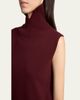 Jil Sander High-Neck Split Hem Gilet - 5