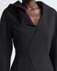 Jil Sander Jil Sander Asymmetric Draped Fitted Virgin Wool Jacket - 5
