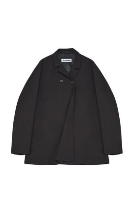 Jil Sander Jil Sander Asymmetric Wool Blazer