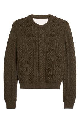 Jil Sander Jil Sander Back Slit Wool Sweater