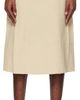 Jil Sander Jil Sander Beige Gonna Midi Skirt - 1