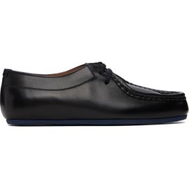 Jil Sander Jil Sander Black & Blue Hood Lace-Up Derbys
