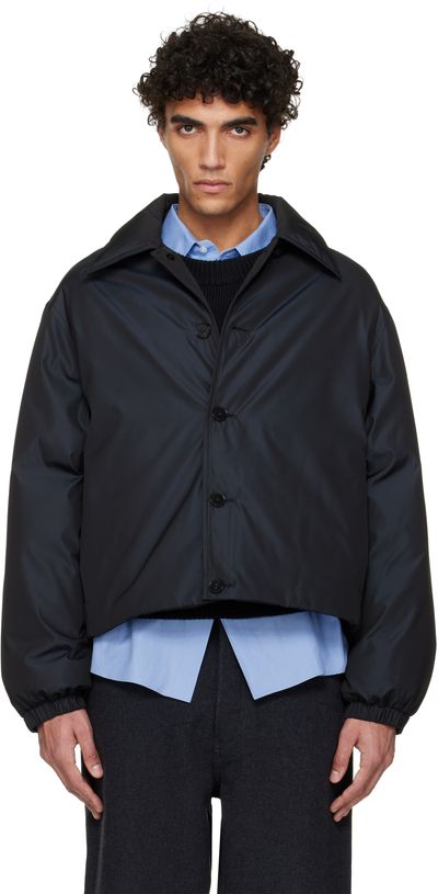 Jil Sander Jil Sander Black Blouson Jacket