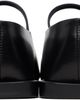Jil Sander Jil Sander Black Buckle Strap Ballerina Flats - 2