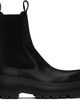 Jil Sander Jil Sander Black Calf Leather Chelsea Boots - 1