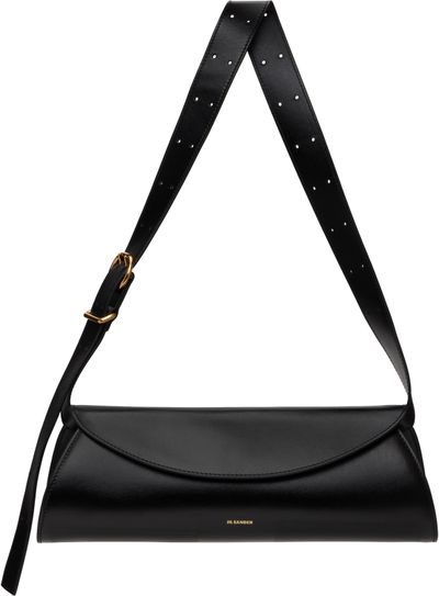 Jil Sander Jil Sander Black Cannolo Grande Bag