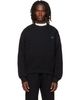 Jil Sander Jil Sander Black Cotton Crew-Neck Sweatshirt - 1