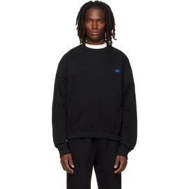 Jil Sander Jil Sander Black Cotton Crew-Neck Sweatshirt