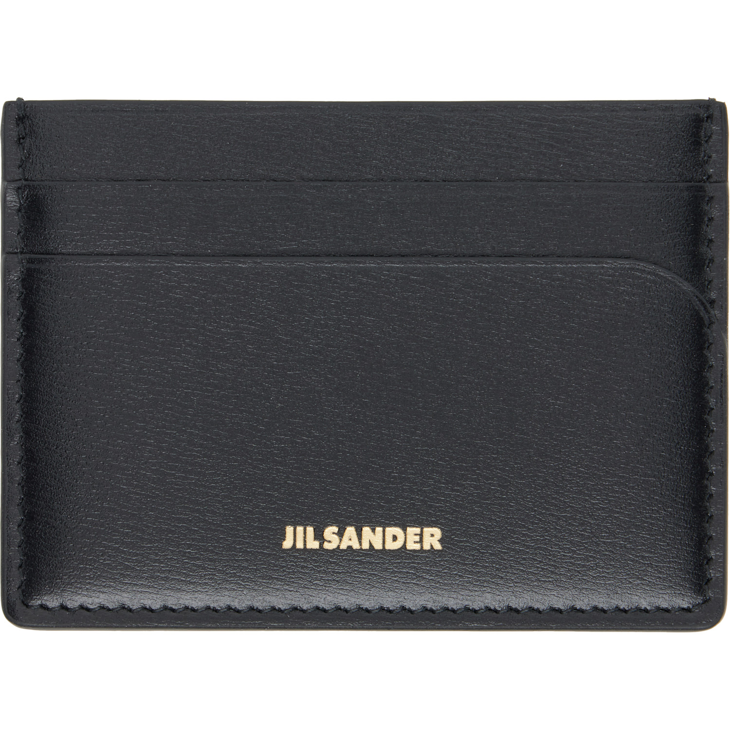 Jil Sander - Black Curve Card Holder