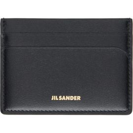 Jil Sander Jil Sander Black Curve Card Holder