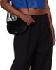 Jil Sander Jil Sander Black Curve Wallet Bag - 4
