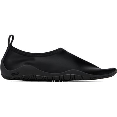 Jil Sander Jil Sander Black Elbe Slip On Loafers