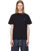 Jil Sander Jil Sander Black Embroidered T-shirt - 1