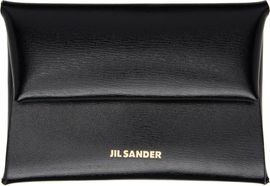 Jil Sander Jil Sander Black Envelope Coin Pouch