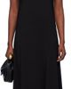 Jil Sander Jil Sander Black Flared Maxi Dress - 1