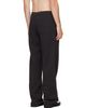Jil Sander Jil Sander Black Fleece Trousers - 3