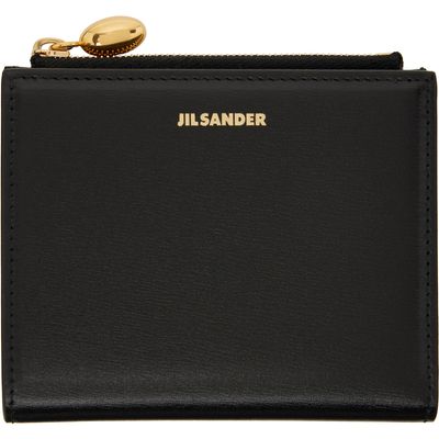 Jil Sander Jil Sander Black Goji Mini Wallet