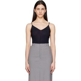 Jil Sander Jil Sander Black Jersey Tank Top
