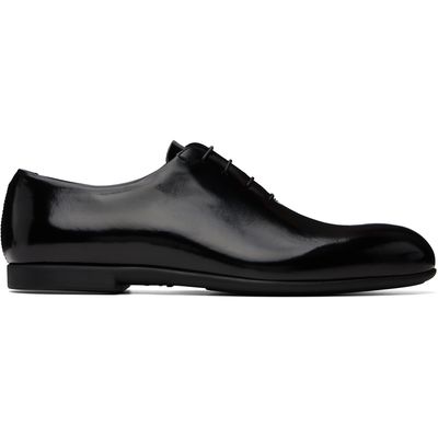 Jil Sander Jil Sander Black Lace-Up Oxfords