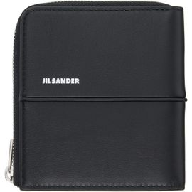 Jil Sander Jil Sander Black Linea Card Holder