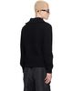 Jil Sander Jil Sander Black LS High Zipped Neck Sweater - 3