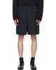 Jil Sander Jil Sander Black Polyester Shorts - 1