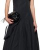 Jil Sander Jil Sander Black Ruched Midi Dress - 4