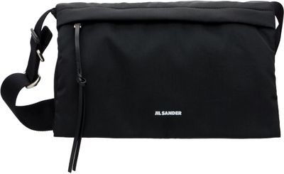 Jil Sander Jil Sander Black Soft Messenger Bag