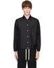 Jil Sander Jil Sander Black Sportswear 010 Silk Coach Jacket - 1