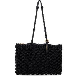 Jil Sander Jil Sander Black Tangle Net Tote