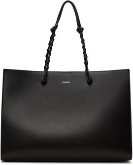 Jil Sander Jil Sander Black Tangle Tote