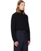 Jil Sander Jil Sander Black Wool & Cashmere Turtleneck - 2