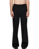 Jil Sander Jil Sander Black Wool Twill Trousers - 1