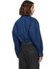 Jil Sander Jil Sander Blue Denim Padded Blouson Jacket - 3
