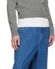 Jil Sander Jil Sander Blue Faded Jeans - 4