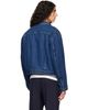 Jil Sander Jil Sander Blue Fleece-Lined Denim Jacket - 3