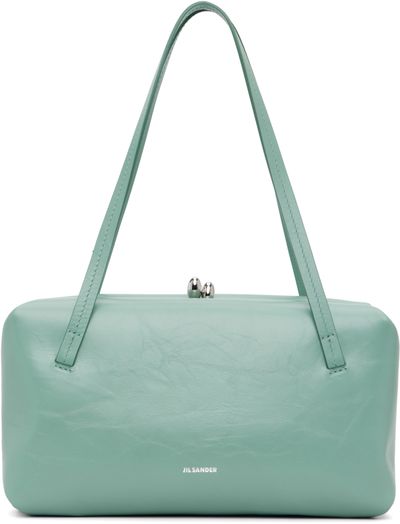 Jil Sander Jil Sander Blue Goji Pillow Small Bag