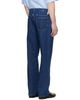 Jil Sander Jil Sander Blue Regular Denim Jeans - 3