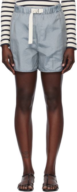 Jil Sander Jil Sander Blue Regular Fit Shorts
