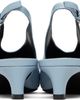 Jil Sander Jil Sander Blue Slingback Heels - 2