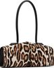 Jil Sander Jil Sander Brown & Beige Linea Shoulder Bag - 3