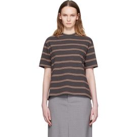 Jil Sander Jil Sander Brown Cotton Crew-Neck T-shirt