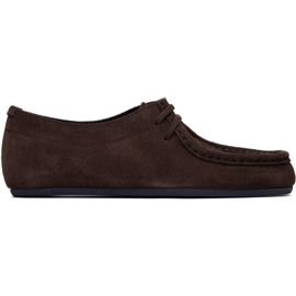 Jil Sander Jil Sander Brown Hood Lace-Up Derbys
