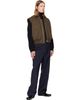 Jil Sander Jil Sander Brown Sport Vest - 4