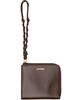 Jil Sander Jil Sander Brown Tangle Card Holder - 1