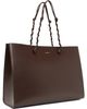 Jil Sander Jil Sander Brown Tangle Tote - 2